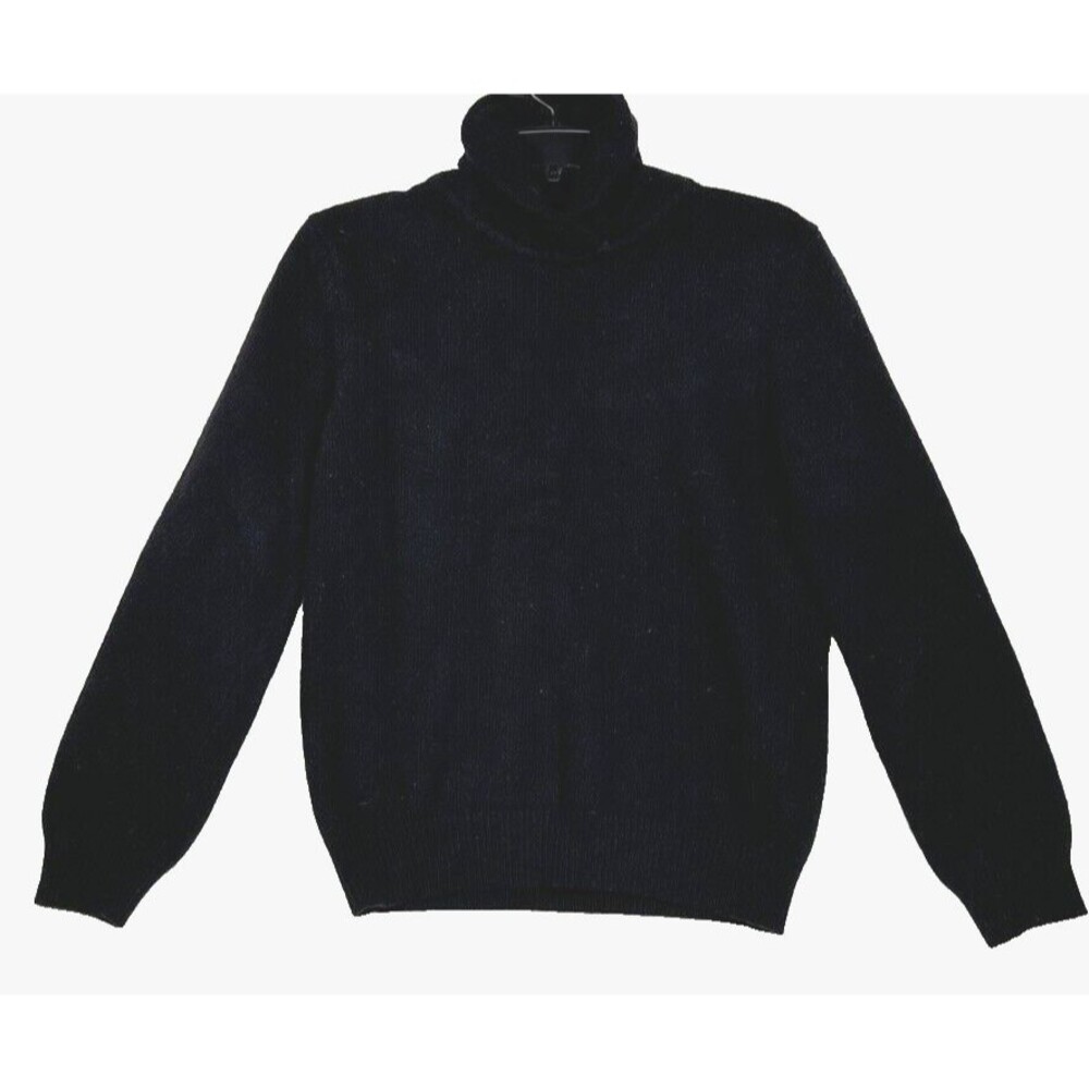 Lauren Ralph Lauren Black Cashmere Merino Wool Womens XL Sweater Mock Neck